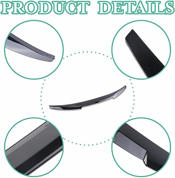 Alerón Trasero de Estilo V SONLEE para Maletero Trasero - Imagen 6