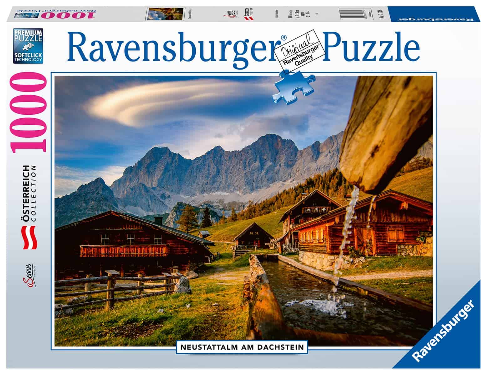 Rompecabezas Ravensburger 17173 - Neustattalm en el