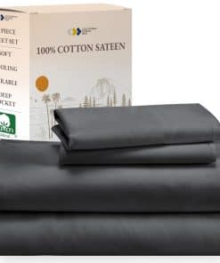 Juego de sábanas de tamaño completo California Design Den