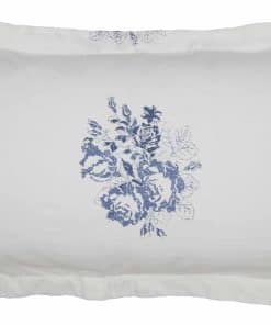 Funda de Almohada King Size Lydia Azul de Piper Classics,