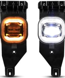 AMONLY Luces Antiniebla LED con Luces Diurnas/Intermitentes
