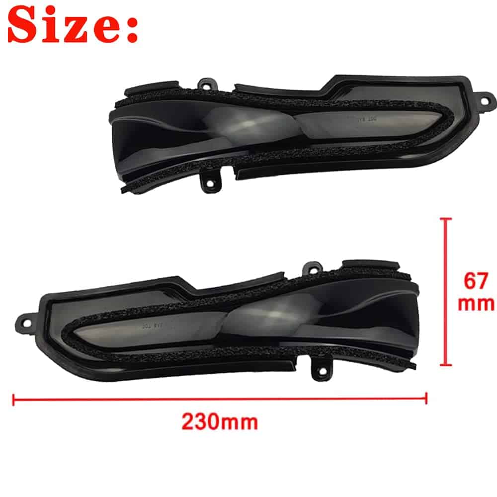 Luces de giro dinámicas secuenciales de espejo lateral - Imagen 6