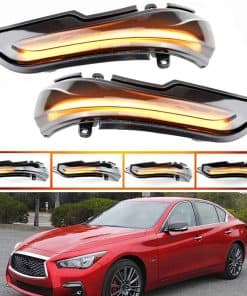 Luces de giro dinámicas secuenciales de espejo lateral