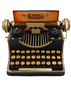 Alcancía Retro Vintage de Lata con Modelo de Máquina de