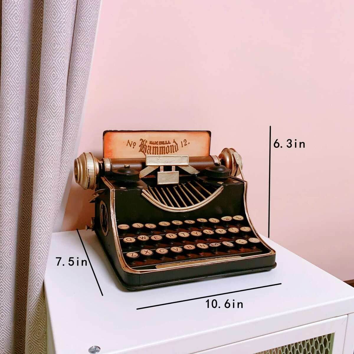 Alcancía Retro Vintage de Lata con Modelo de Máquina de - Imagen 6