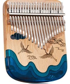 Kalimba TienClef de 21 Teclas de Madera de Haya Premium con