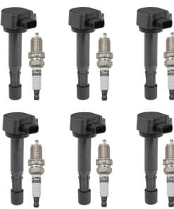 Conjunto de 6 Bobinas de Encendido Paquete de Bujías de