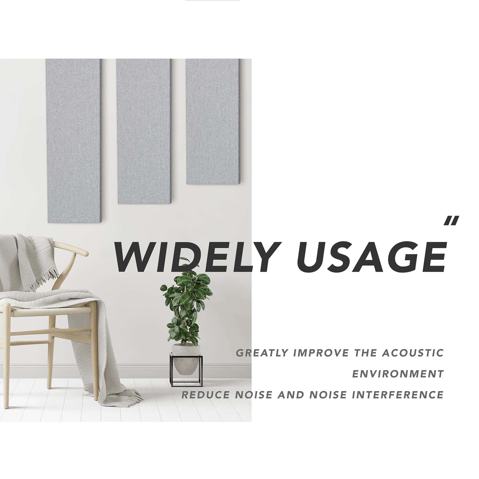 Paneles Acústicos de Tela Olanglab, Paquete de 2 - Imagen 6