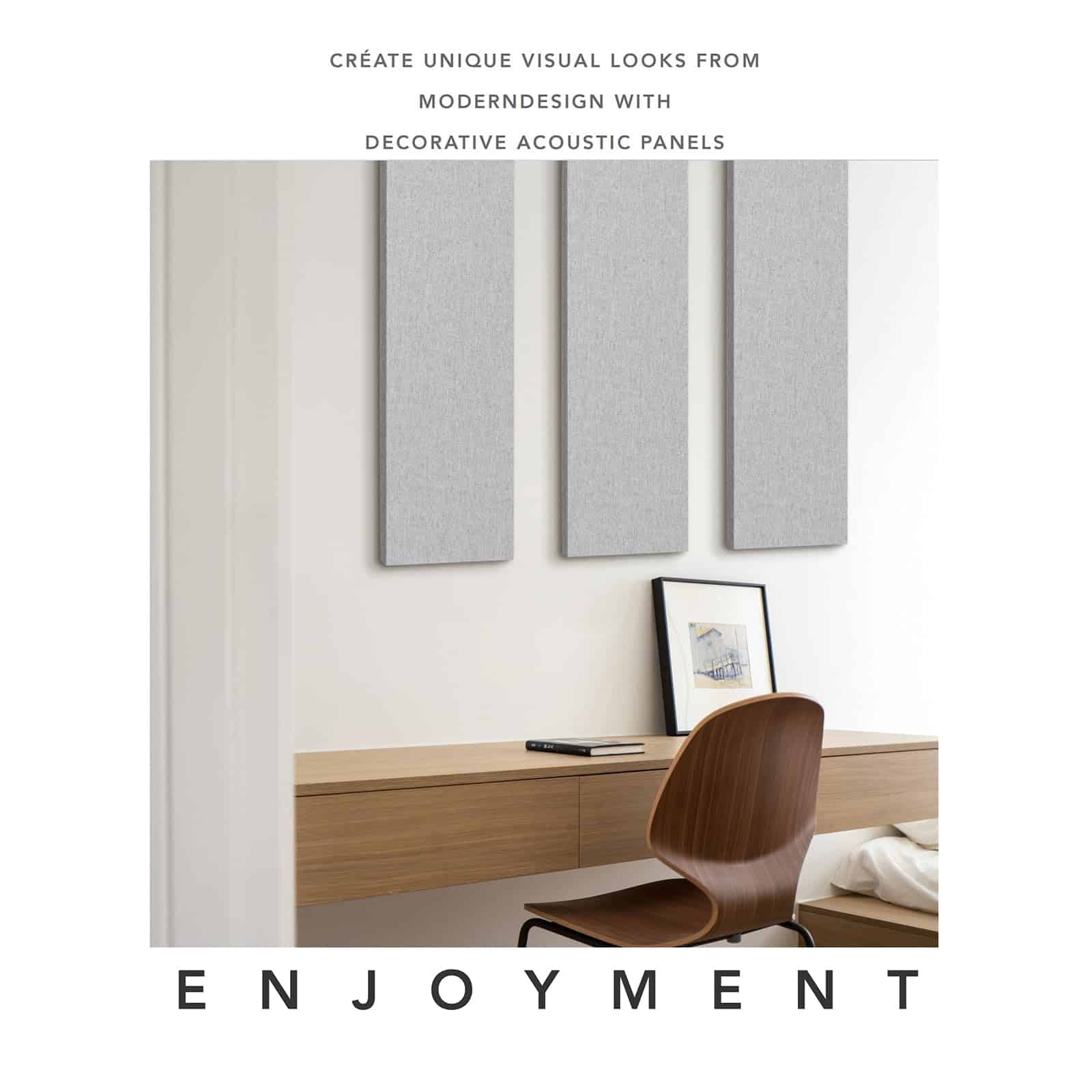 Paneles Acústicos de Tela Olanglab, Paquete de 2 - Imagen 5