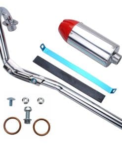 Escape de motocicleta 28MM Muffler Conjunto de Tubo de