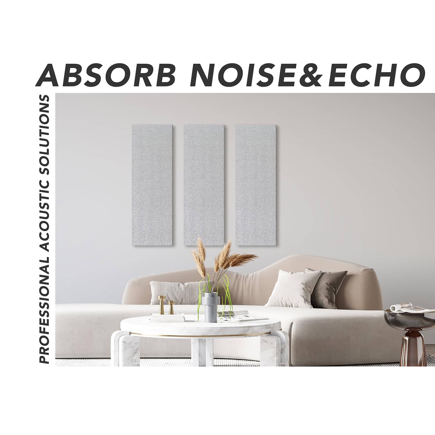 Paneles Acústicos Olanglab, 2 Pack 36''x12'' Paneles de - Imagen 6