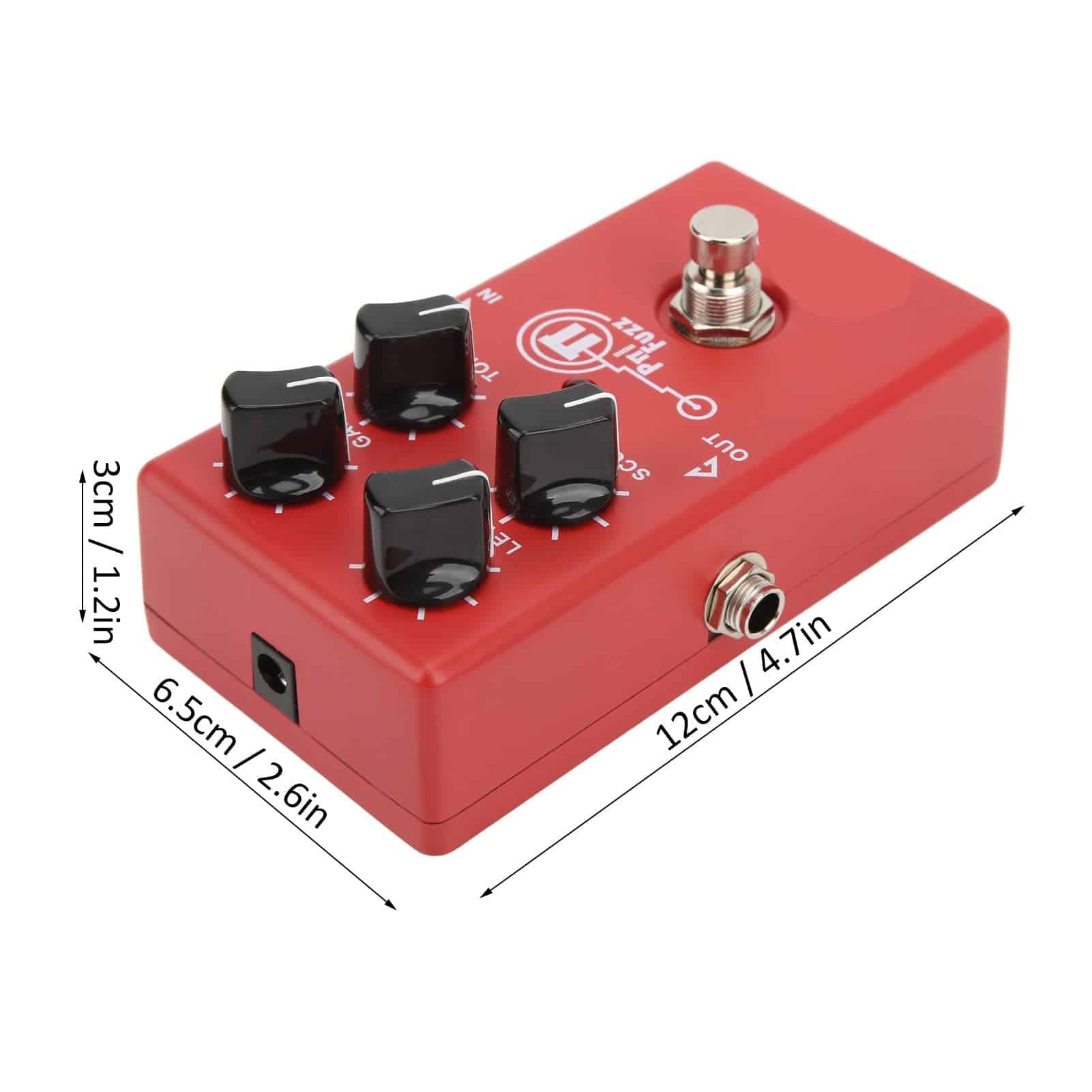 Pedal de Efectos de Distorsión de Monoblock, 30mA Nivel de - Imagen 7
