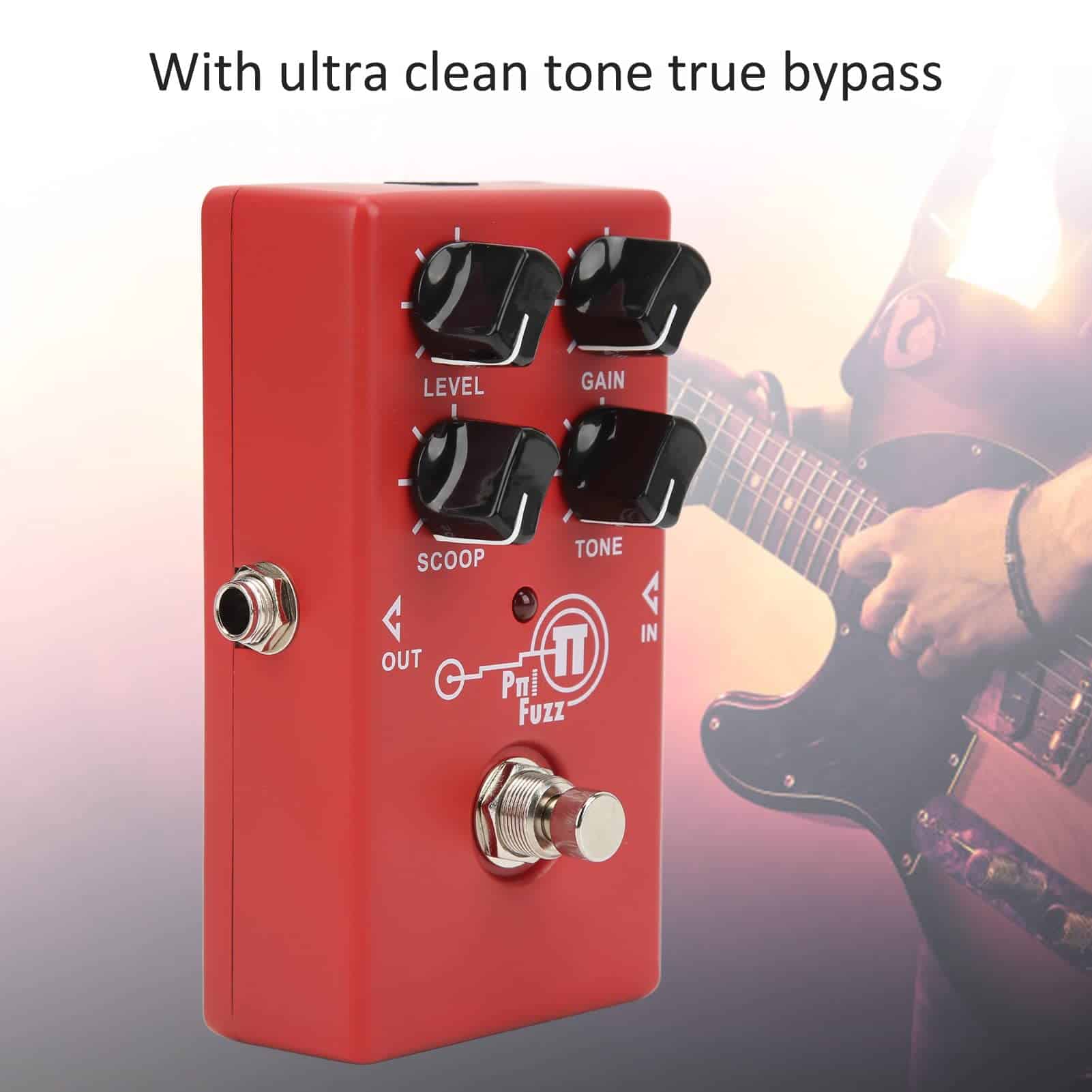 Pedal de Efectos de Distorsión de Monoblock, 30mA Nivel de - Imagen 6