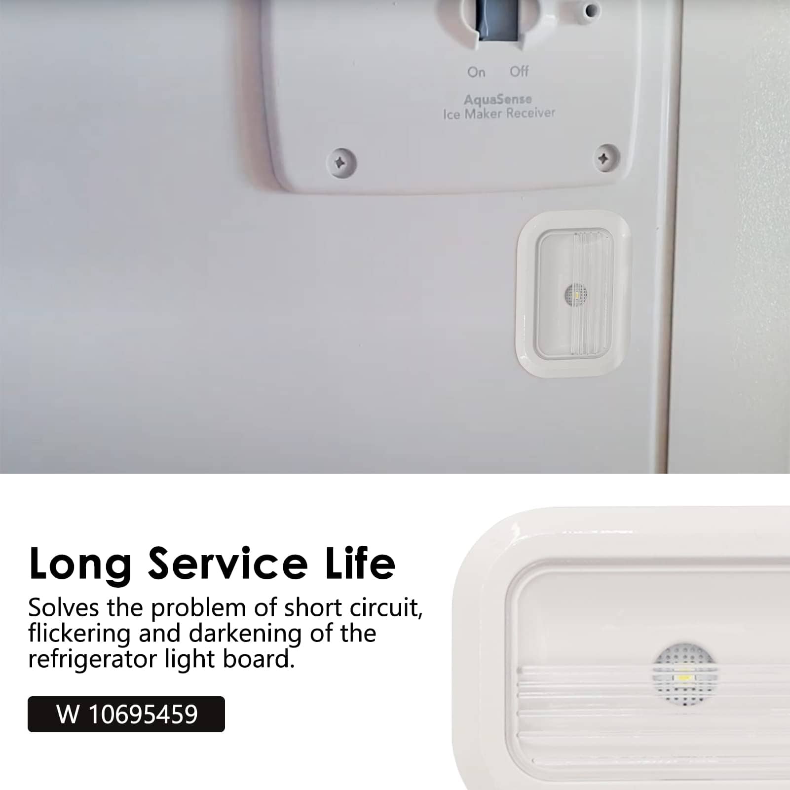 Módulo de luz LED para refrigerador W11205083 compatible - Imagen 3