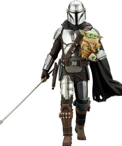 Estatua Kotobukiya Star Wars: The Mandalorian & Grogu con