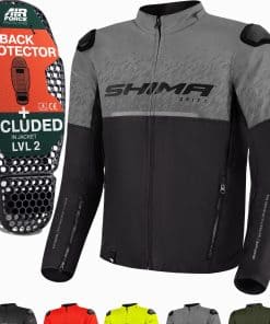 Chamarra de Moto SHIMA DRIFT para Hombre - -Gris