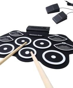 Set de Batería Electrónica de 9 Pads con Altavoz