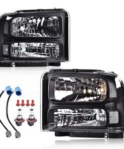 Faros Delanteros Compatibles con Ford F250 F350 F450 F550