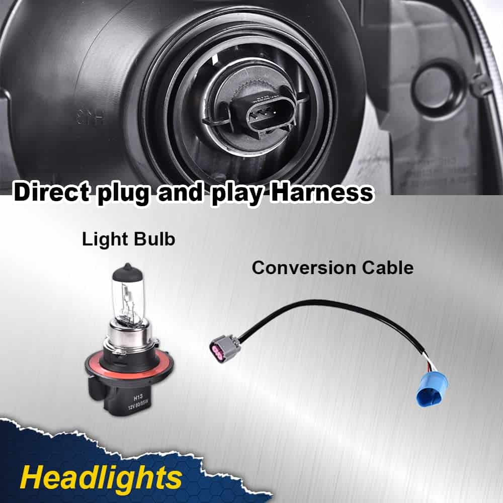 Faros Delanteros Compatibles con Ford F250 F350 F450 F550 - Imagen 8