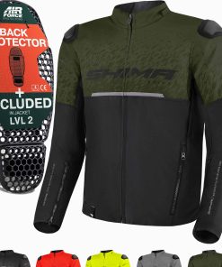 Chaqueta de moto SHIMA DRIFT para hombre - -Khaki