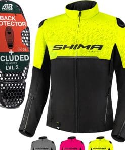 Chamarra de moto SHIMA DRIFT LADY para Mujer - -Fluo
