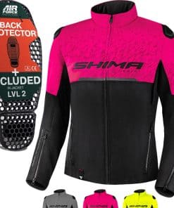 Chamarra de moto SHIMA DRIFT LADY para Mujer - -Rosa