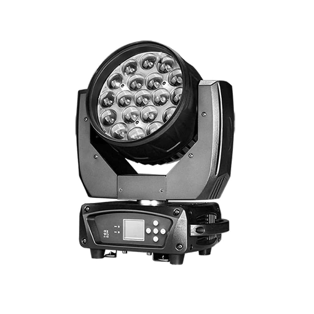 Cabeza Móvil Boulder Pro 19x15W Zoom Wash con LEDs Variable