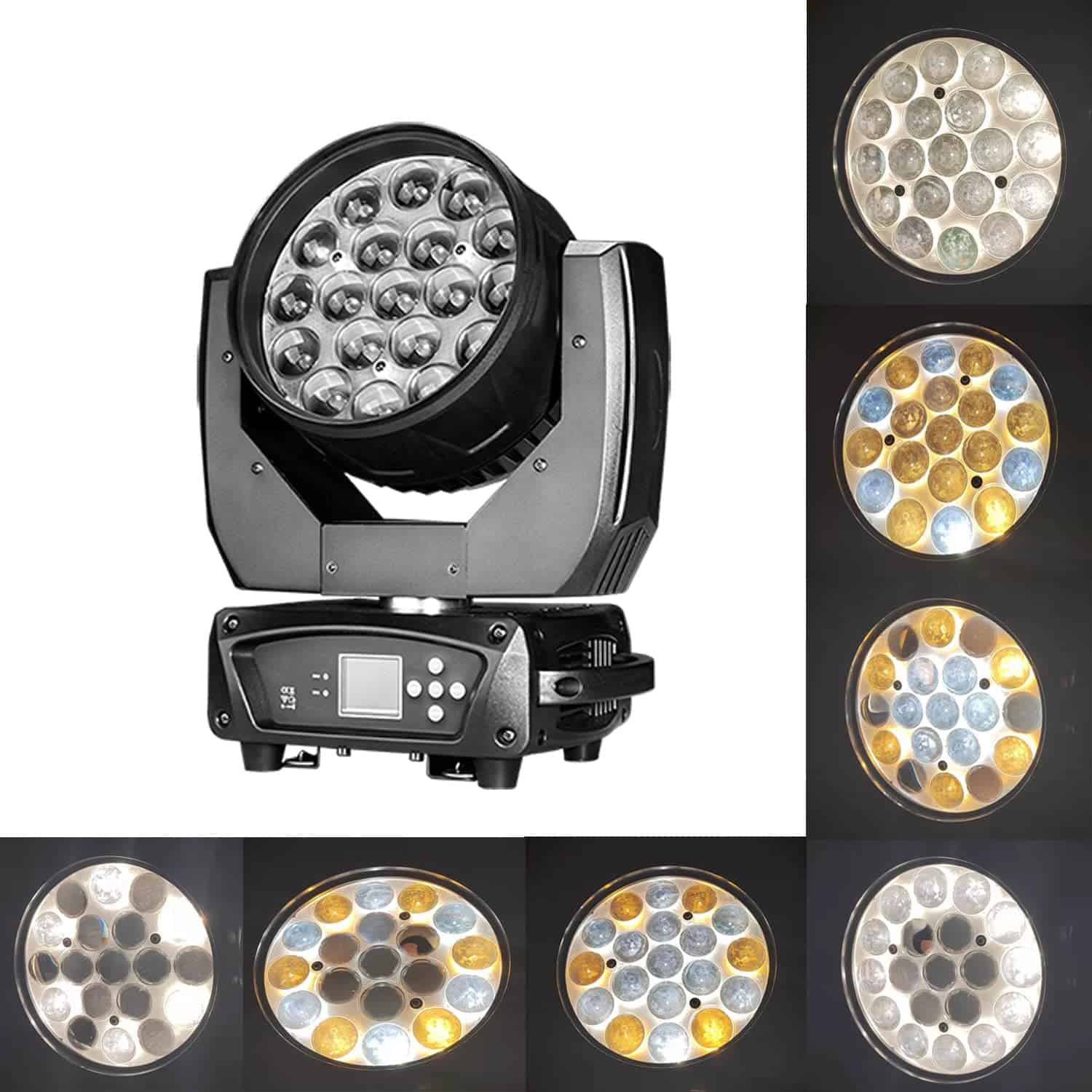 Cabeza Móvil Boulder Pro 19x15W Zoom Wash con LEDs Variable - Imagen 3