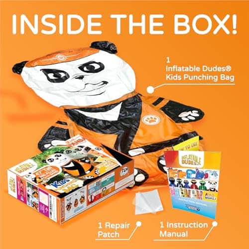INFLATABLE DUDES Panda 47 Pulgadas - Saco de Boxeo para - Imagen 7