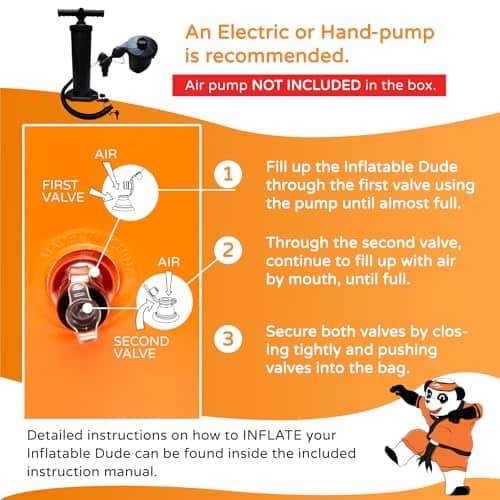 INFLATABLE DUDES Panda 47 Pulgadas - Saco de Boxeo para - Imagen 9