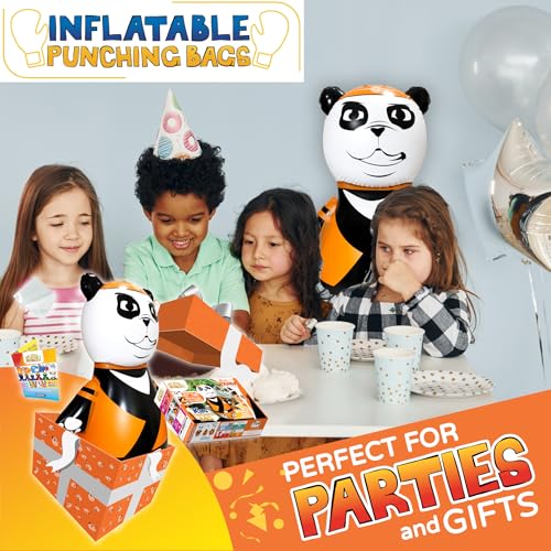INFLATABLE DUDES Panda 47 Pulgadas - Saco de Boxeo para - Imagen 4