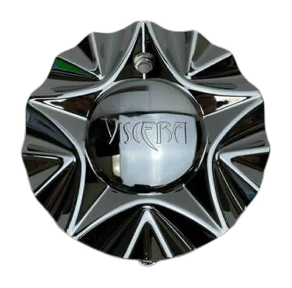 Tapa central de rueda Viscera 728 cromada EMR0728-CAR-CAP