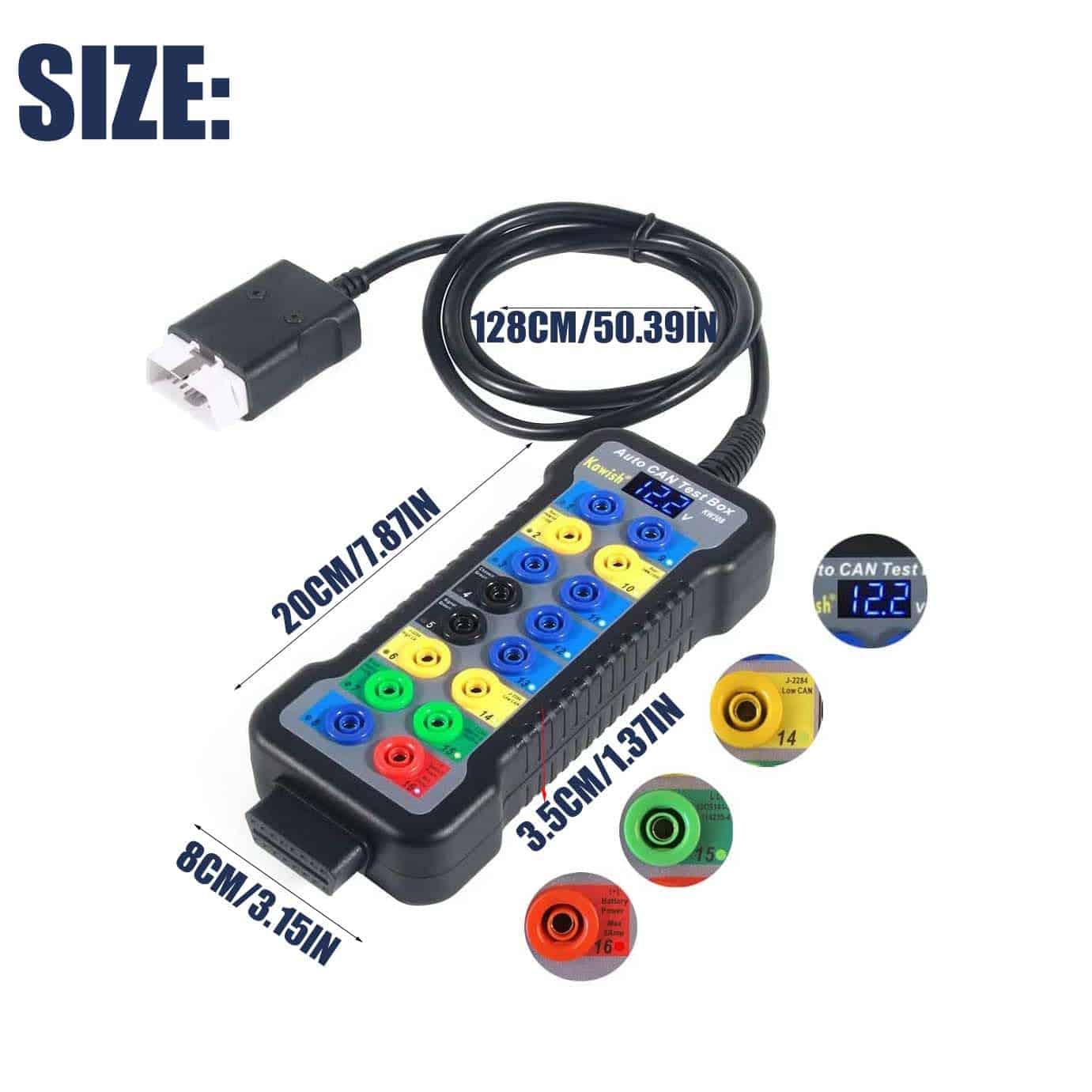 luumeiy Caja de Desconexión OBD2 con Poderoso Detector de - Imagen 3