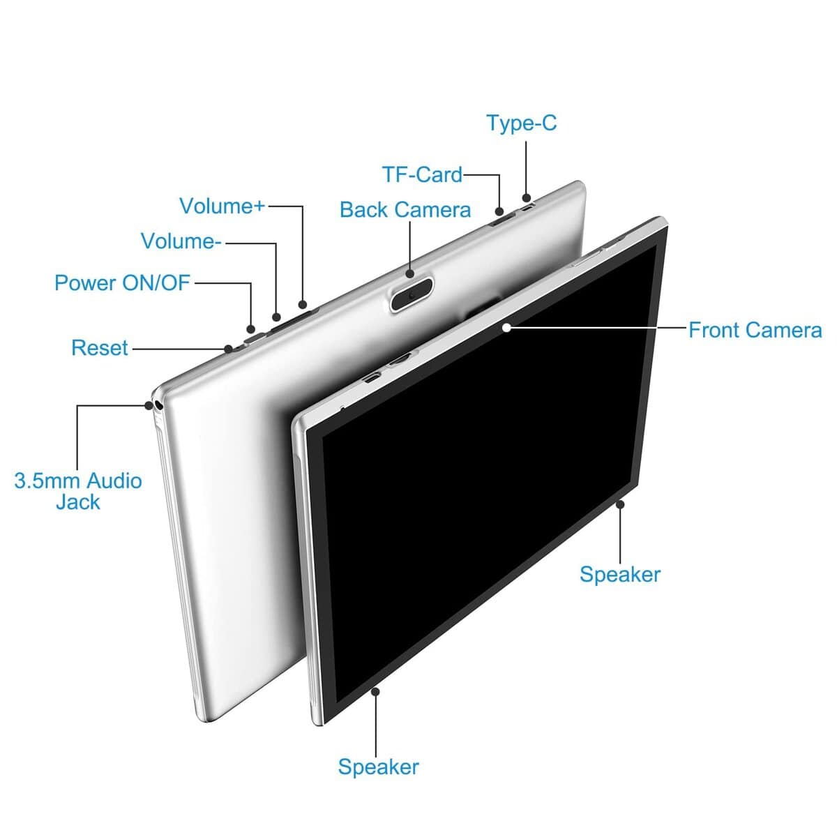 Tableta 10 Pulgadas, Tablets Android Google 11 Tablet 10", - Imagen 9