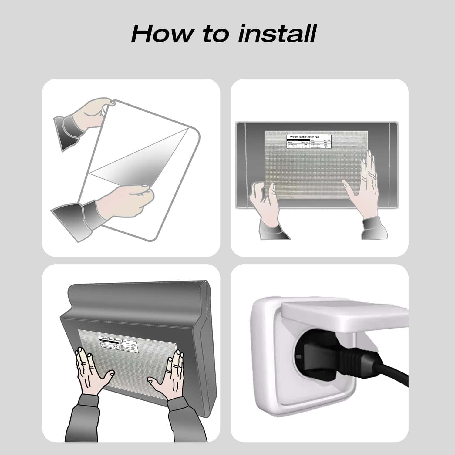 Calentador de tanque de retención de RV H&G lifestyles para - Imagen 4