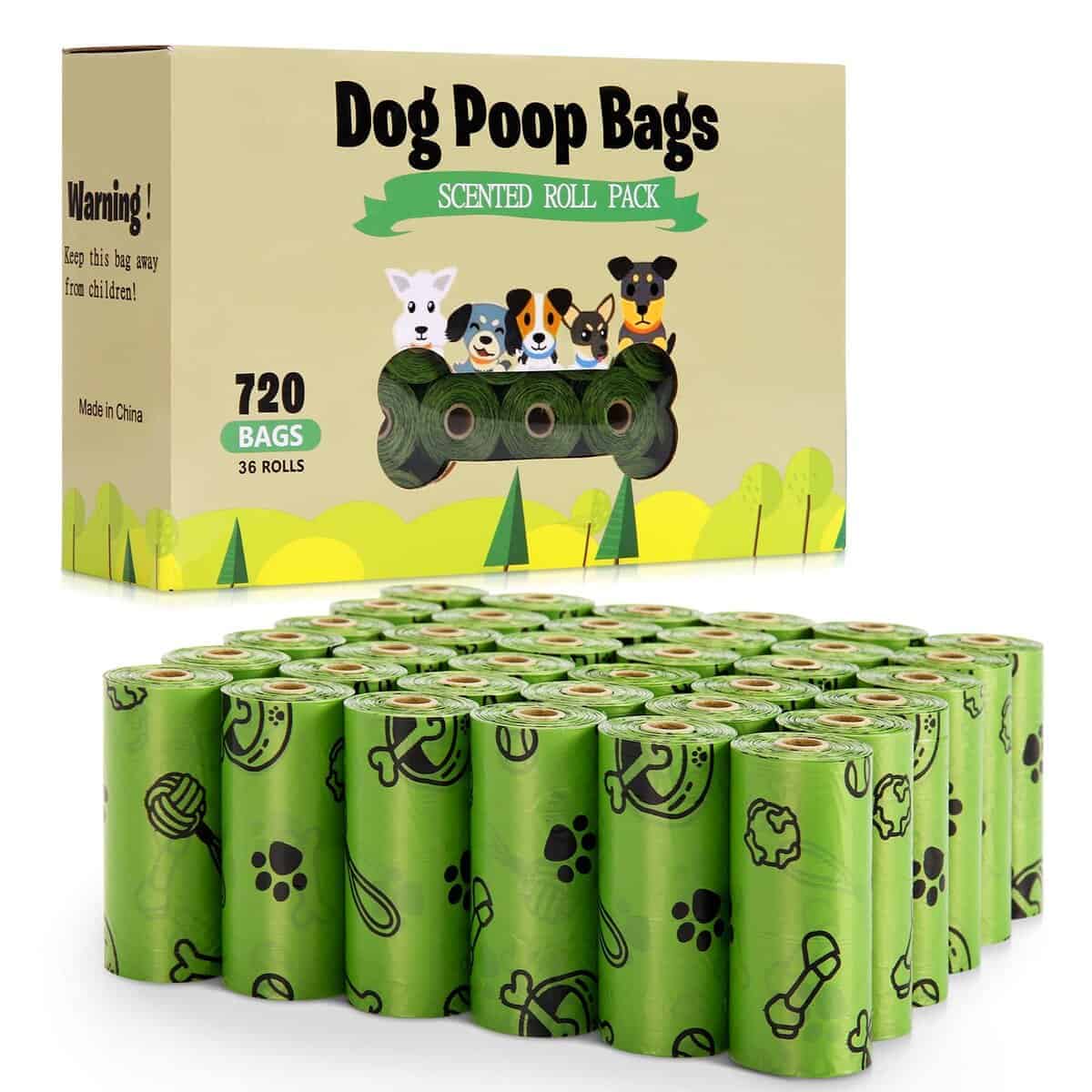 TVOOD Bolsas para Perros (720 Unidades), Bolsas a Prueba de