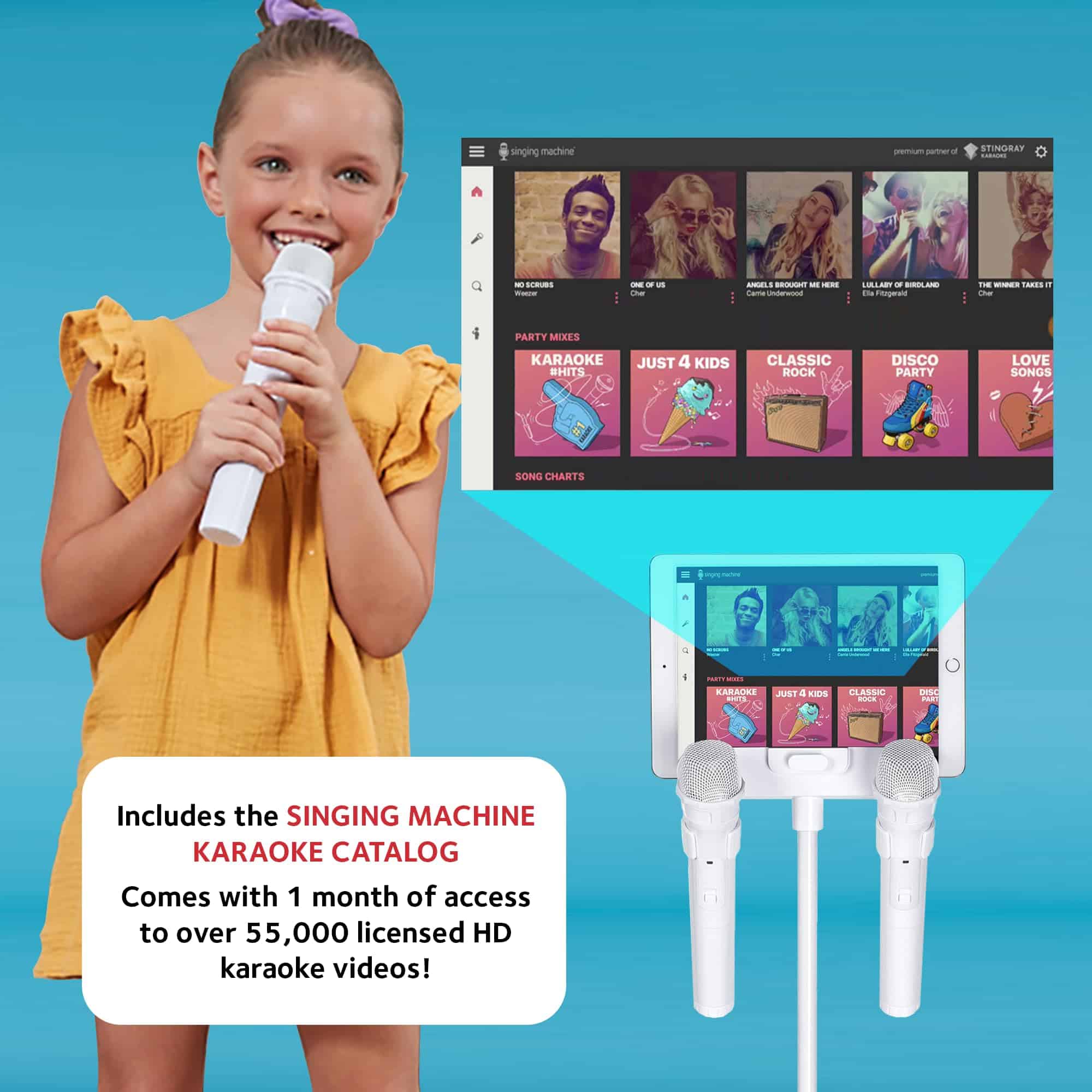 Máquina de Karaoke Portátil de Singing Machine para Adultos - Imagen 3