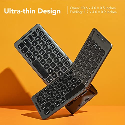 Teclado Bluetooth Plegable Mobile Pixels, Teclado - Imagen 4