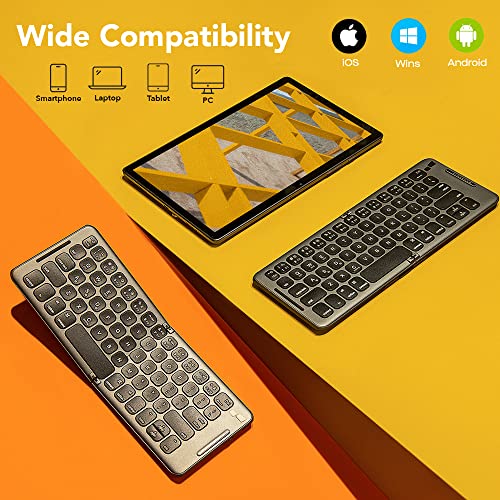 Teclado Bluetooth Plegable Mobile Pixels, Teclado - Imagen 6