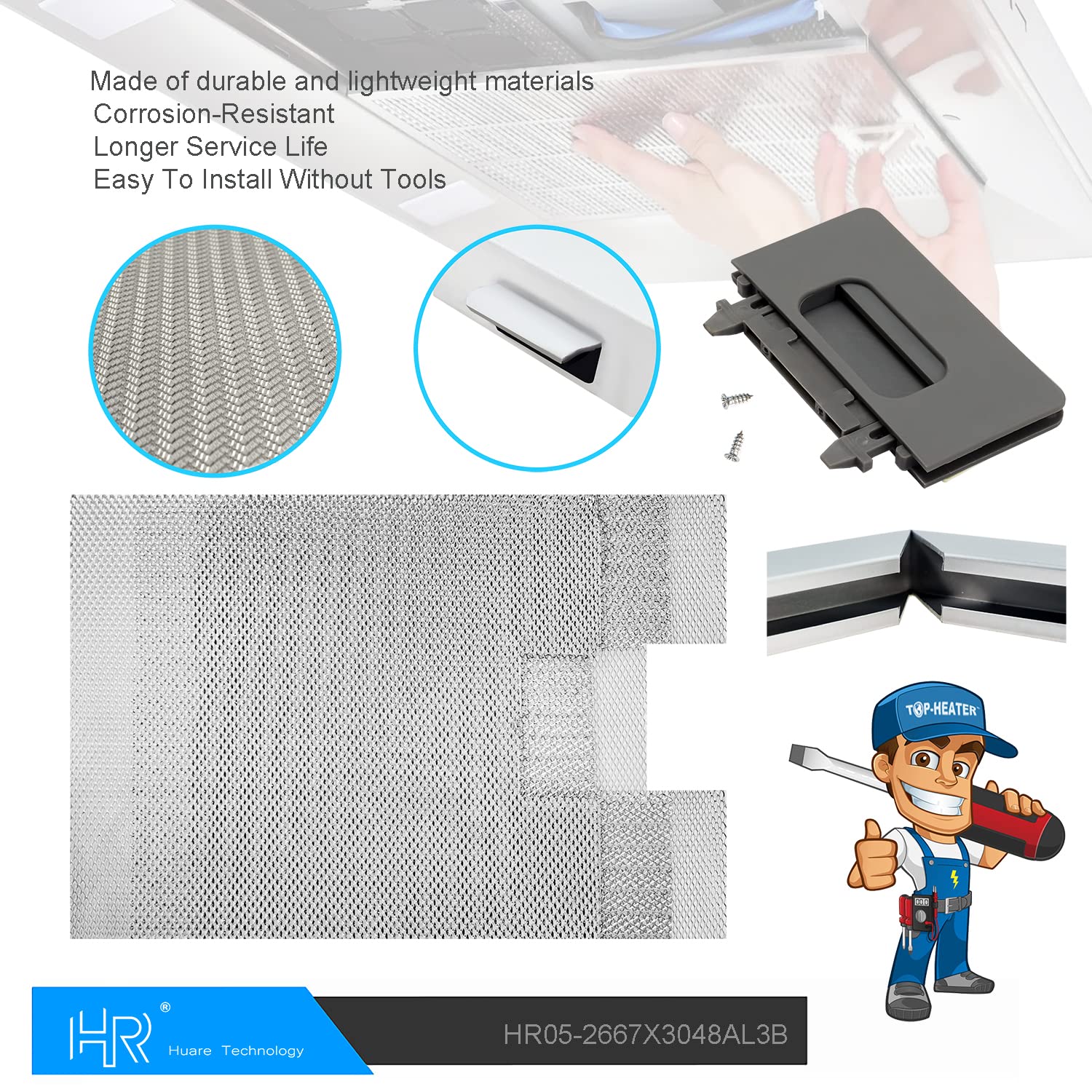 Filtro de campana de cocina W10169961A actualizado, - Imagen 10