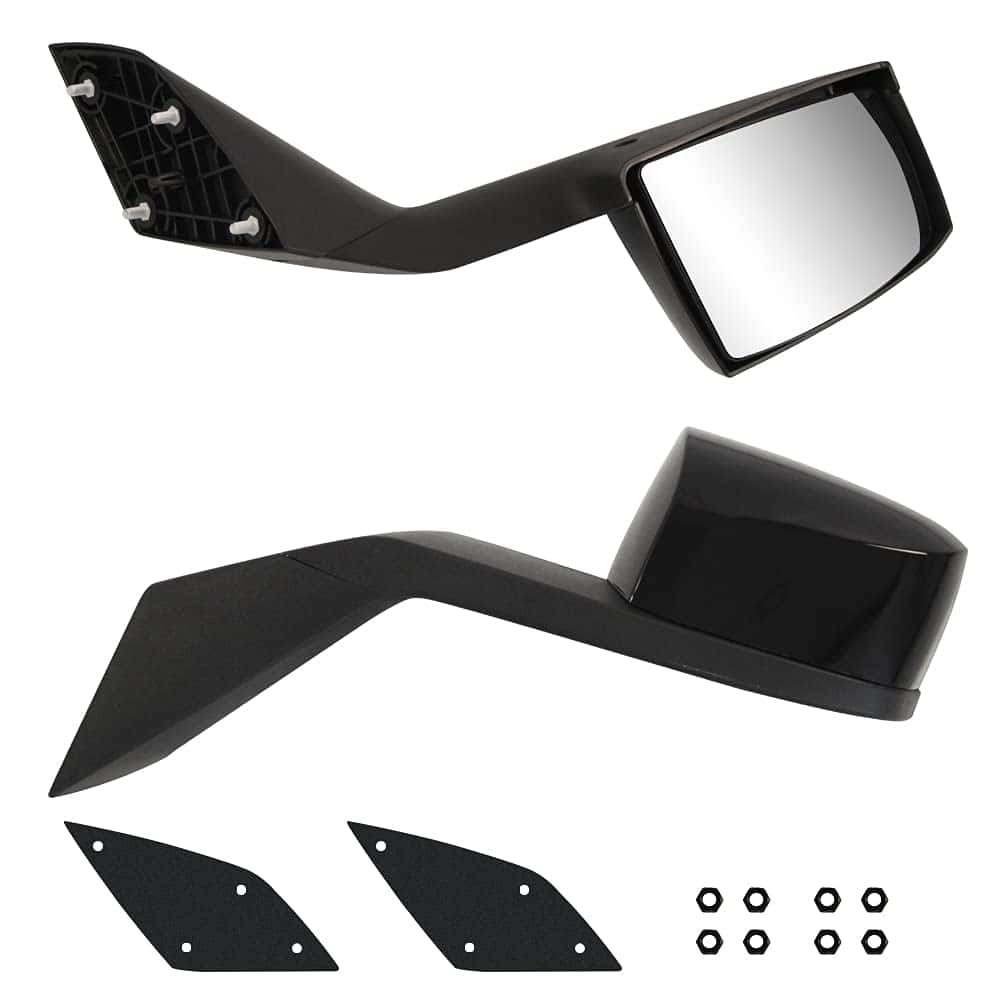 Conjunto de Espejos para Capó Negro LEAVAN - Par de