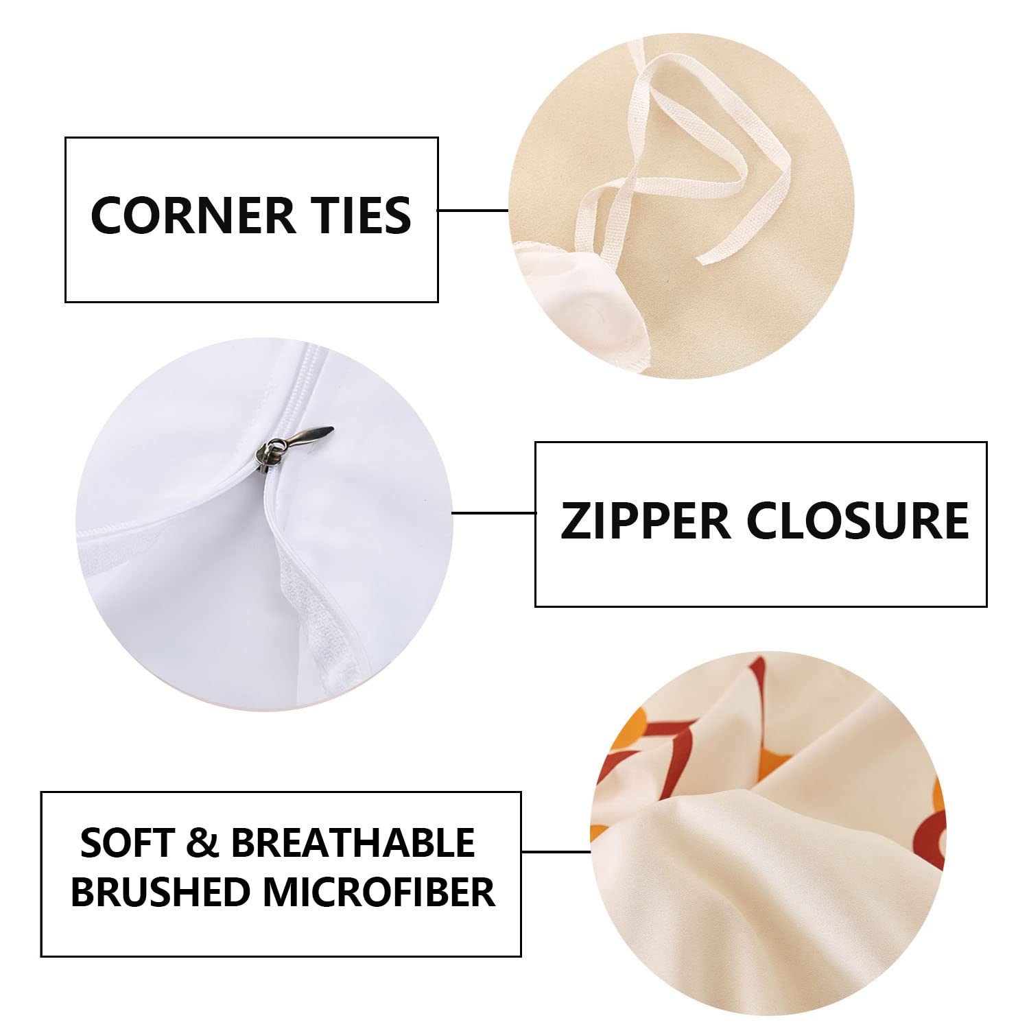 Conjunto de Ropa de Cama Panthera Negra de VIVIHOME, Funda - Imagen 7