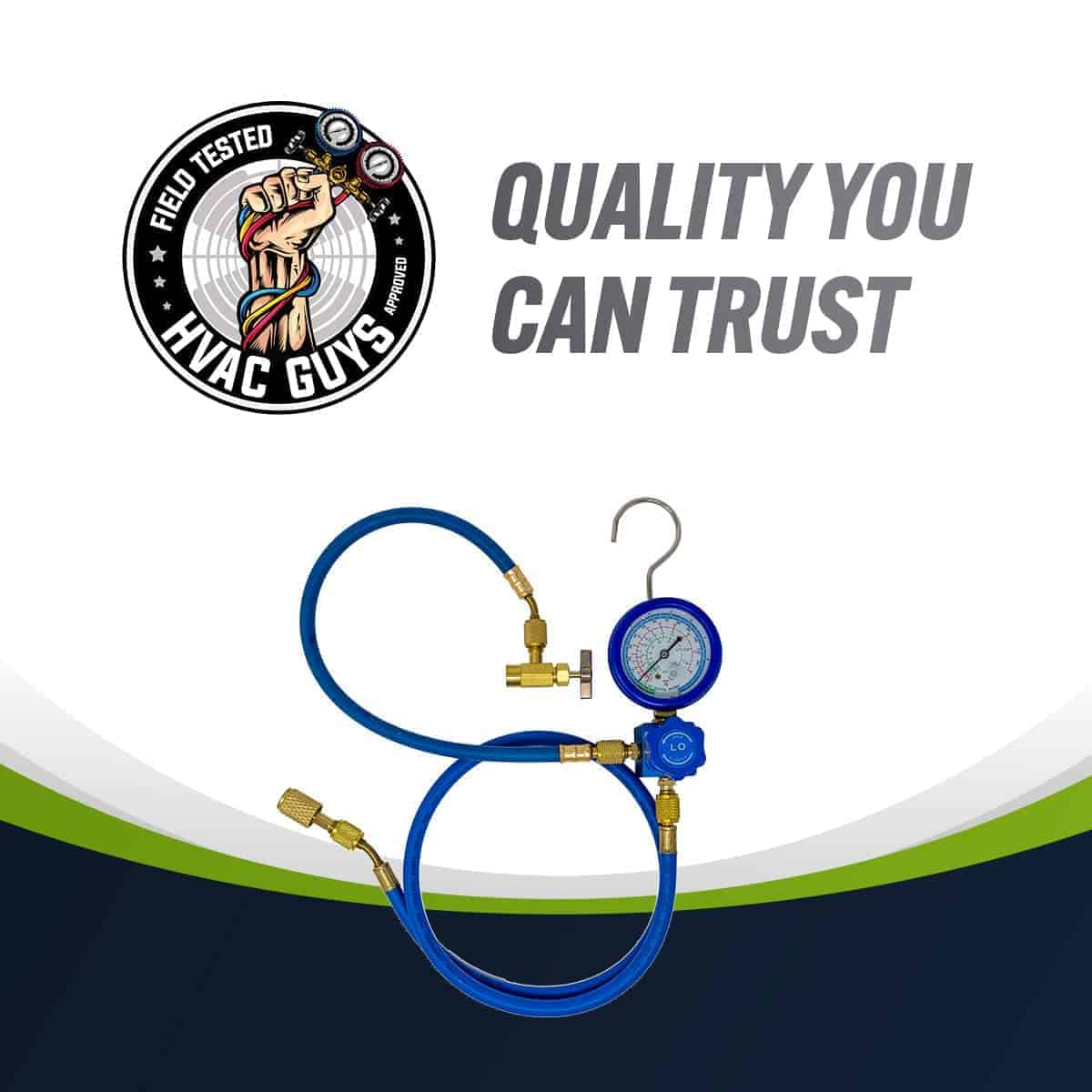 Juego de Manguera y Manómetro para Carga Completa de R290 y - Imagen 6