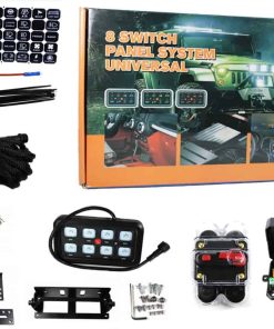 Panel de interruptores de 8 vías GA80 de viefow Sistema