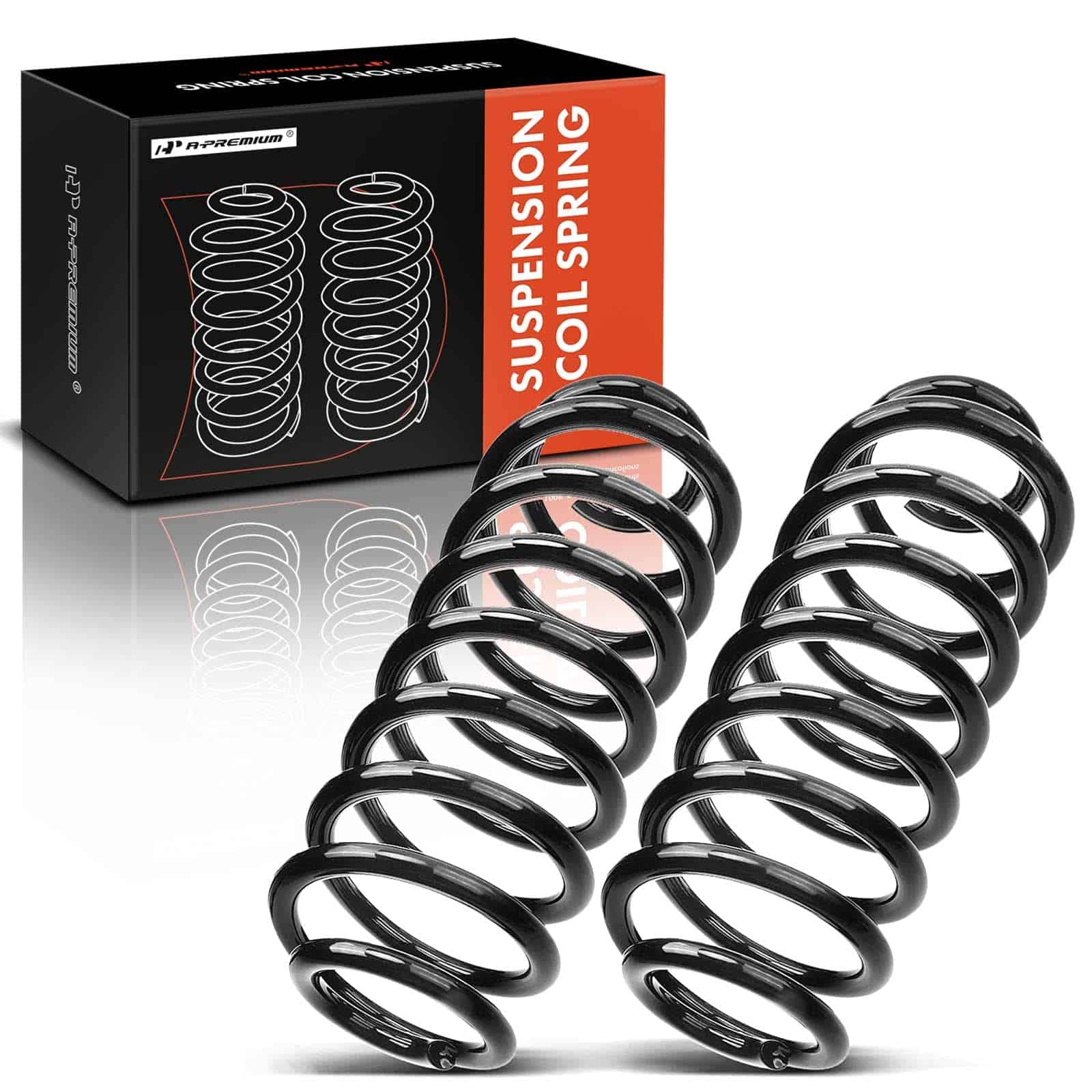 Conjunto de 2 resortes de suspensión trasera de servicio