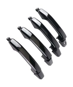 Manijas de Puerta WONSABON Pintadas en Negro Brillante 4