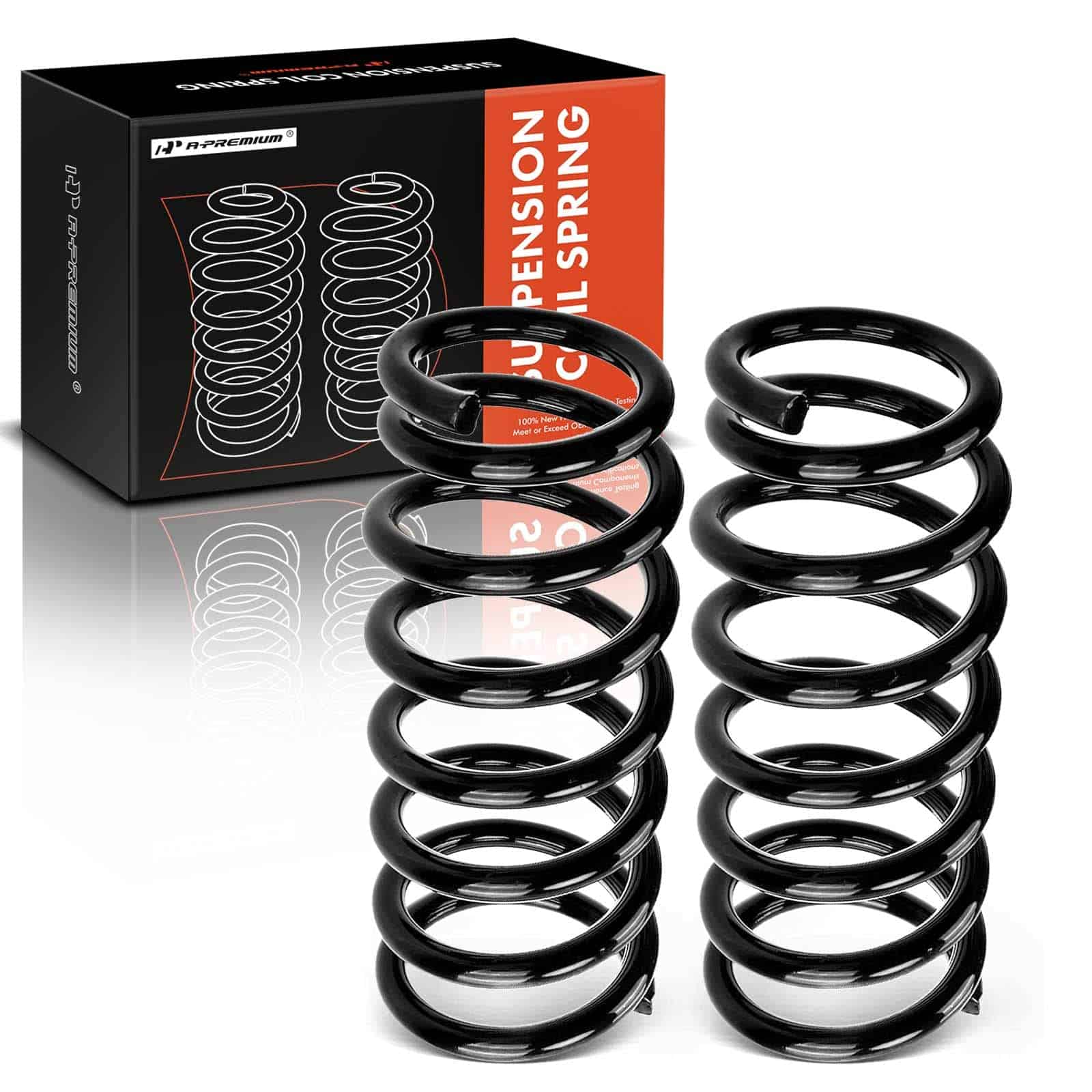 Conjunto de 2 Resortes de Suspensión Trasera A-Premium