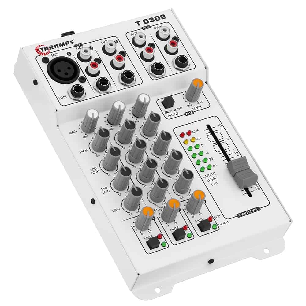 Mezclador de Audio Profesional Taramps T 0302 4-Banda - Imagen 5