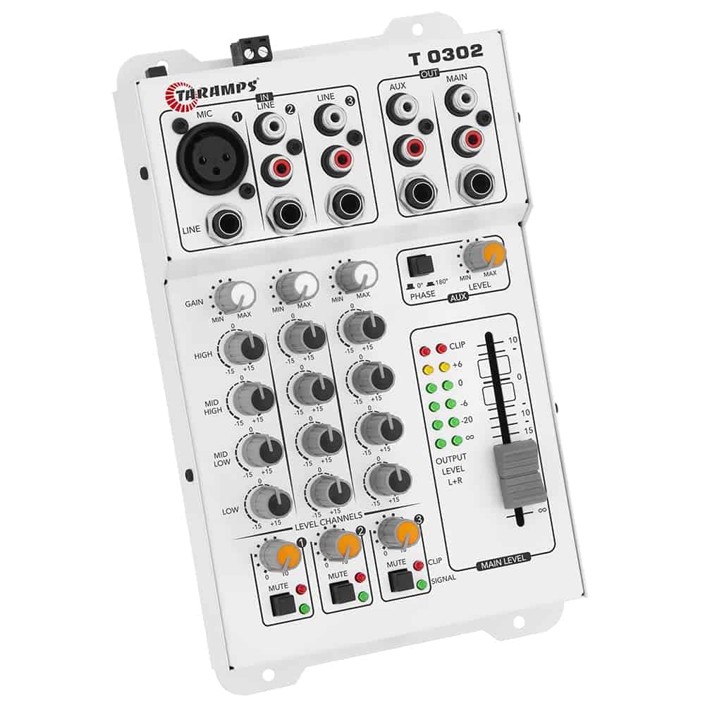 Mezclador de Audio Profesional Taramps T 0302 4-Banda - Imagen 3