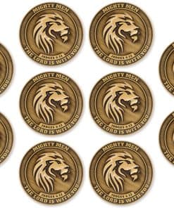 Moneda del Desafío del León Fuerte y Valiente, Paquete a